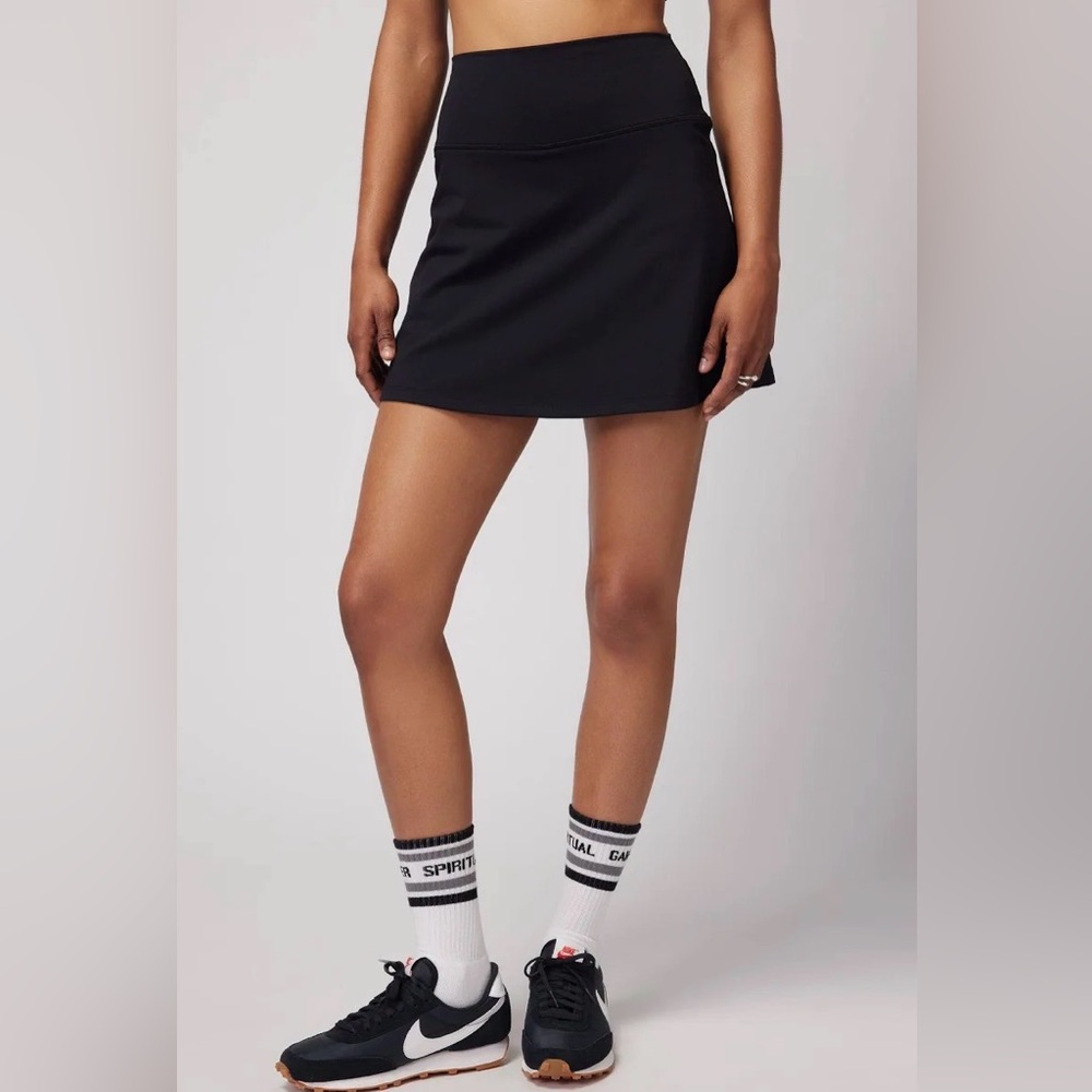 SPIRITUAL GANGSTER - Nyla Active Skirt, Black, Small